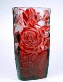 Crystal Rose Vase