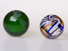 Paperweight - Green Globe